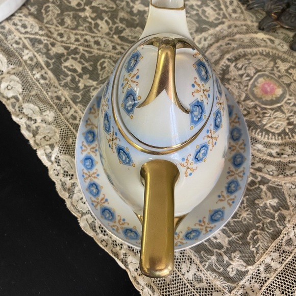 HTF Royal Rudolstadt Prussia small teapot and gray - Picture 9 of 10